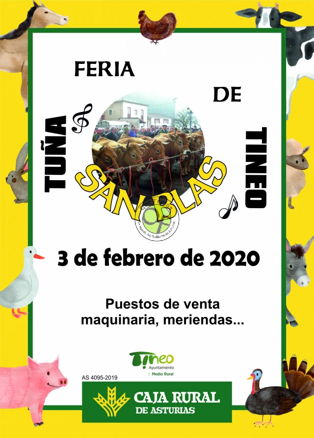 Feria de San Blas 2020 en Tuña