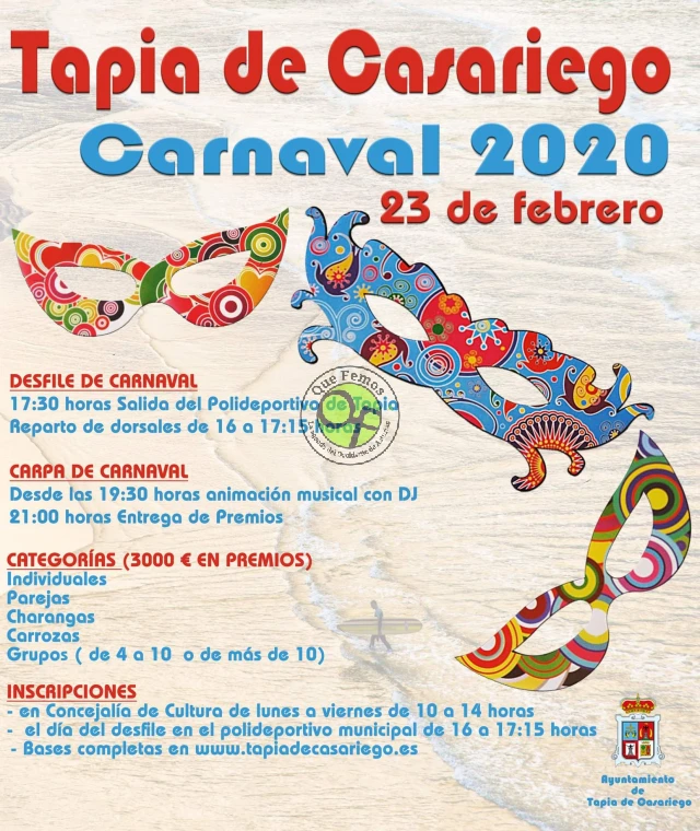 Desfile de Carnaval 2020 en Tapia de Casariego