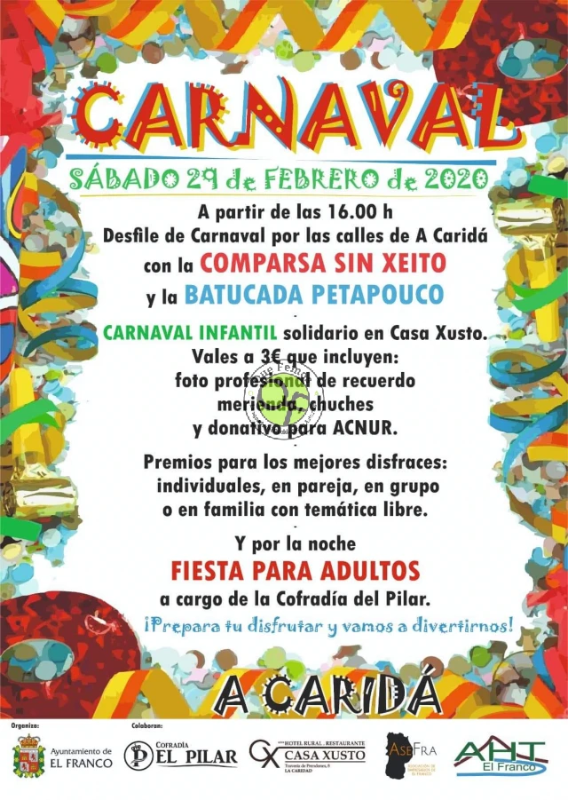 Carnaval 2020 en A Caridá