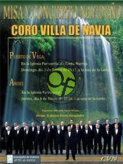 Concierto del Coro Villa de Navia en Puerto de Vega 2011