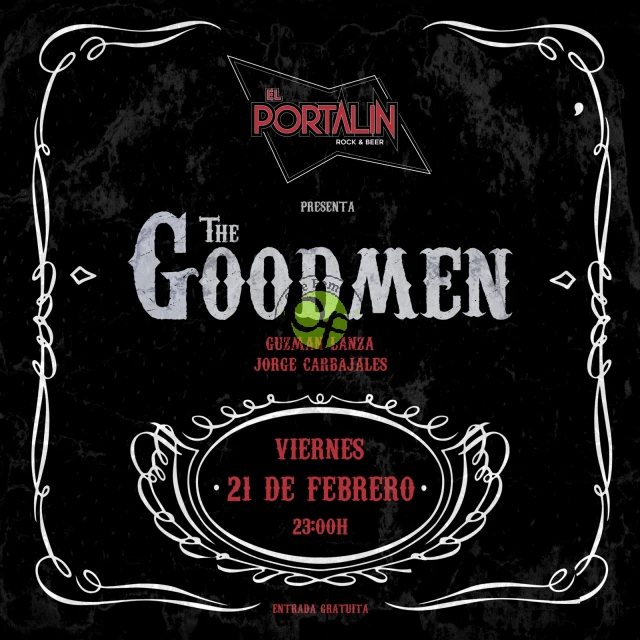 Concierto de The Goodmen en el Portalín Rock&Beer de Navia