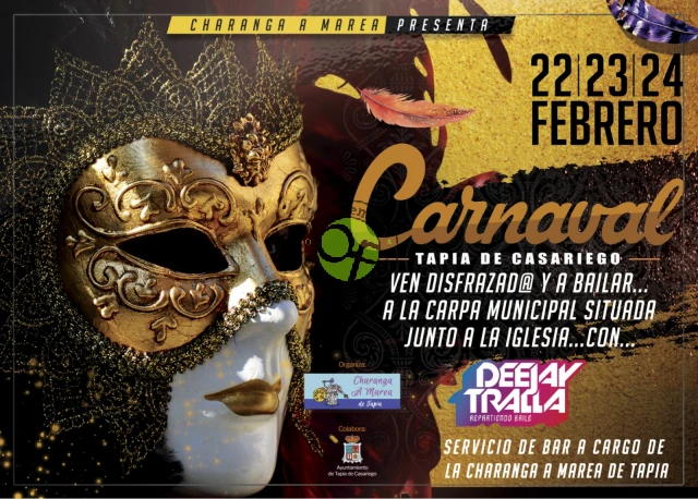 Charanga A Marea acompaña el Carnaval 2020 en Tapia