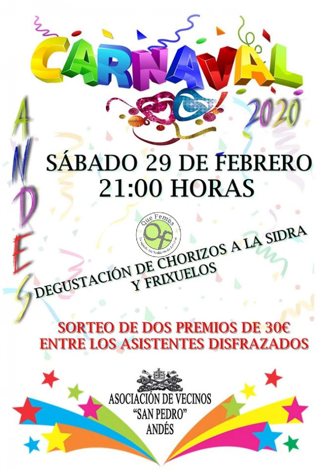Carnaval 2020 en Andés