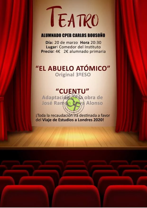 Teatro en Boal en el CPEB Carlos Bousoño pro viaje de estudios