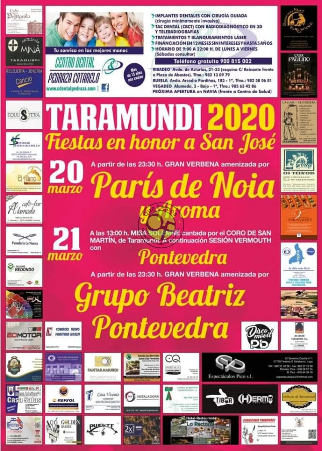 Fiestas de San José 2020 en Taramundi
