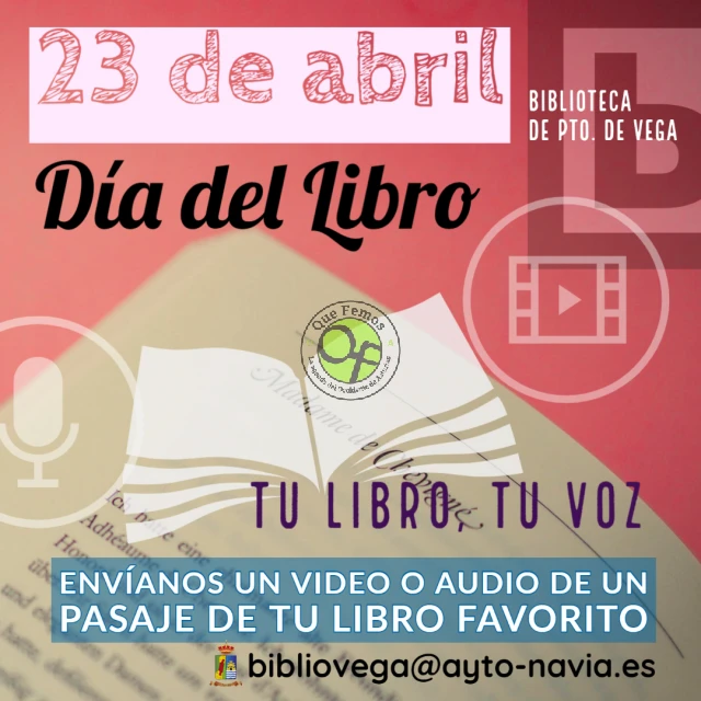 Día del Libro 2020 en la Biblioteca de Puerto de Vega
