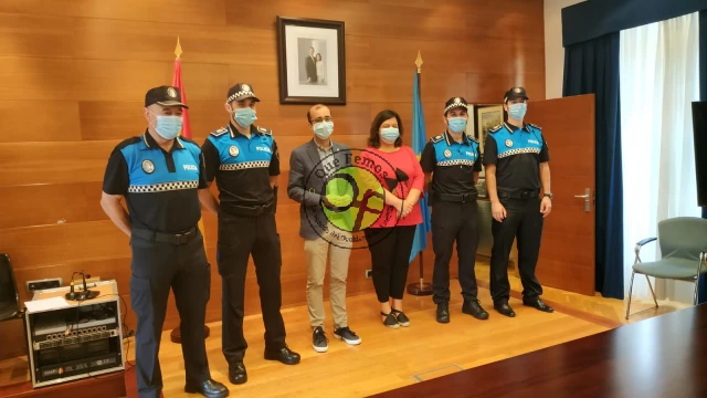 Cangas del Narcea refuerza la plantilla de la Policía Local con tres nuevos auxiliares
