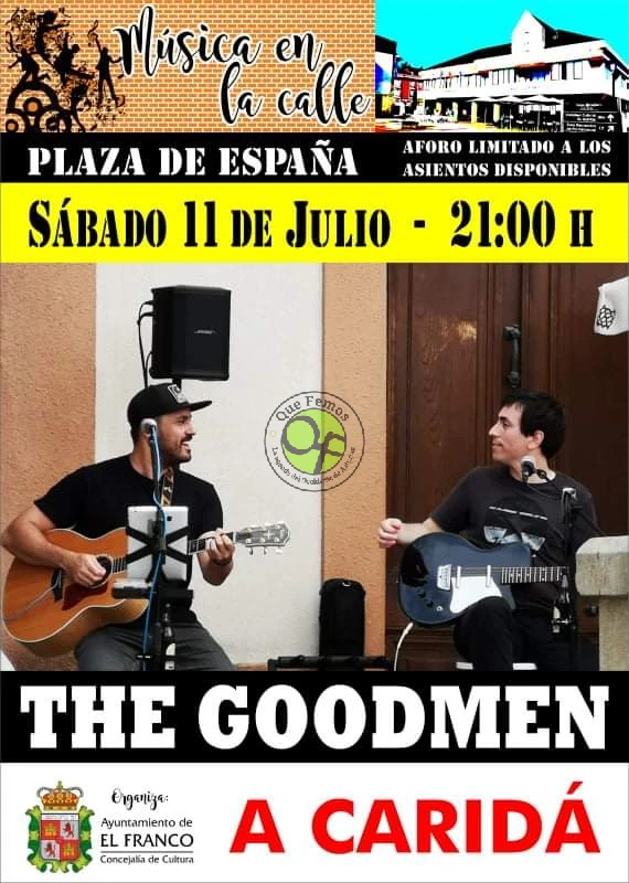 Concierto de The Goodmen en A Caridá (APLAZADO)