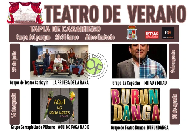 Teatro de Verano en Tapia de Casariego