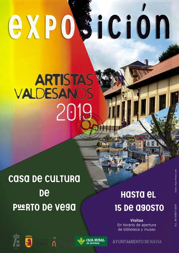 Exposición de Artistas Valdesanos 2019 en Puerto de Vega