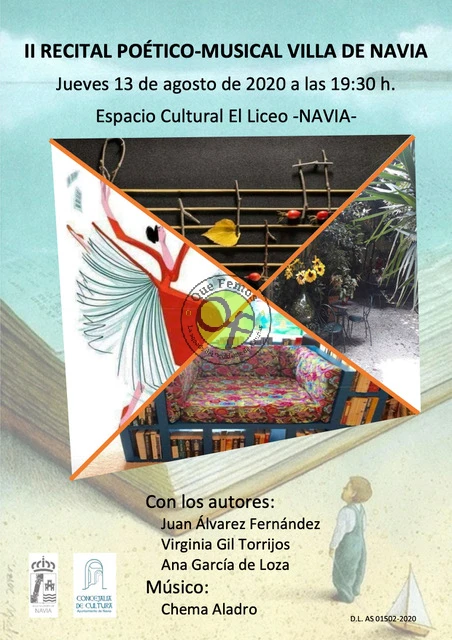 II Recital poético-musical Villa de Navia 2020