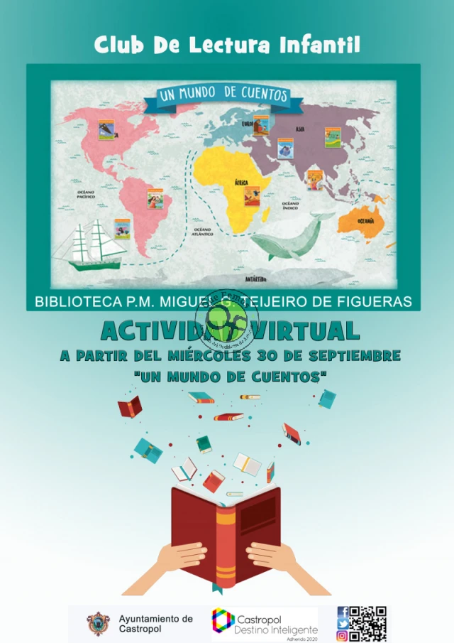 Actividad virtual de la Biblioteca de Figueras: Un mundo de cuentos