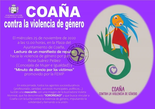 Coaña contra la violencia de género