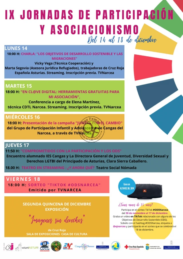 IX Jornadas de Participación y Asociacionismo 2020 en Cangas del Narcea