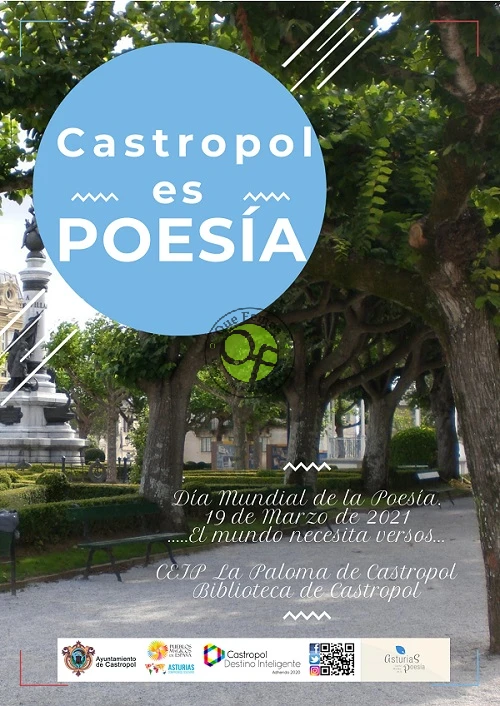 El CEIP La Paloma y la Biblioteca de Castropol, celebran el Día Mundial de la Poesía 2021