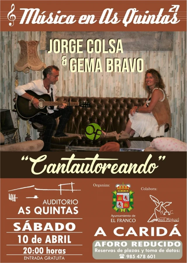 Concierto de Jorge Colsa & Gema Bravo en El Franco