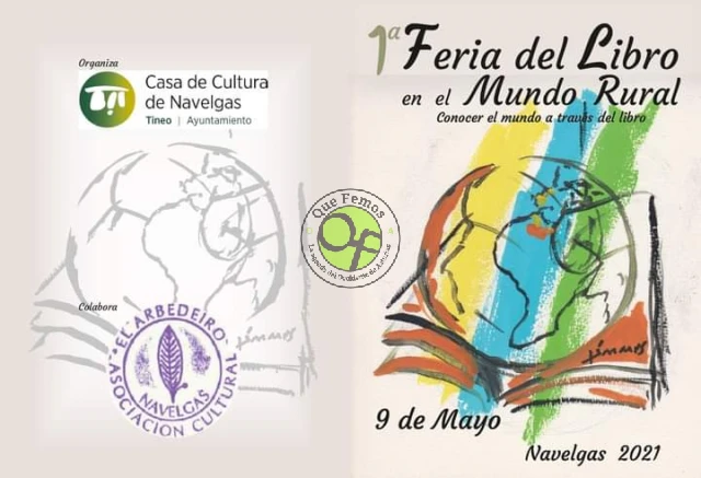 Navelgas acoge la 1ª Feria del Libro en el Mundo Rural