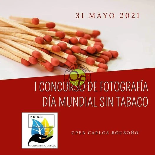 I Concurso Día Mundial sin Tabaco 2021 en Boal