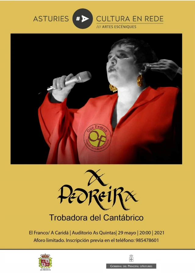 Concierto de A Pedreira, trobadora del Cantábrico en El Franco