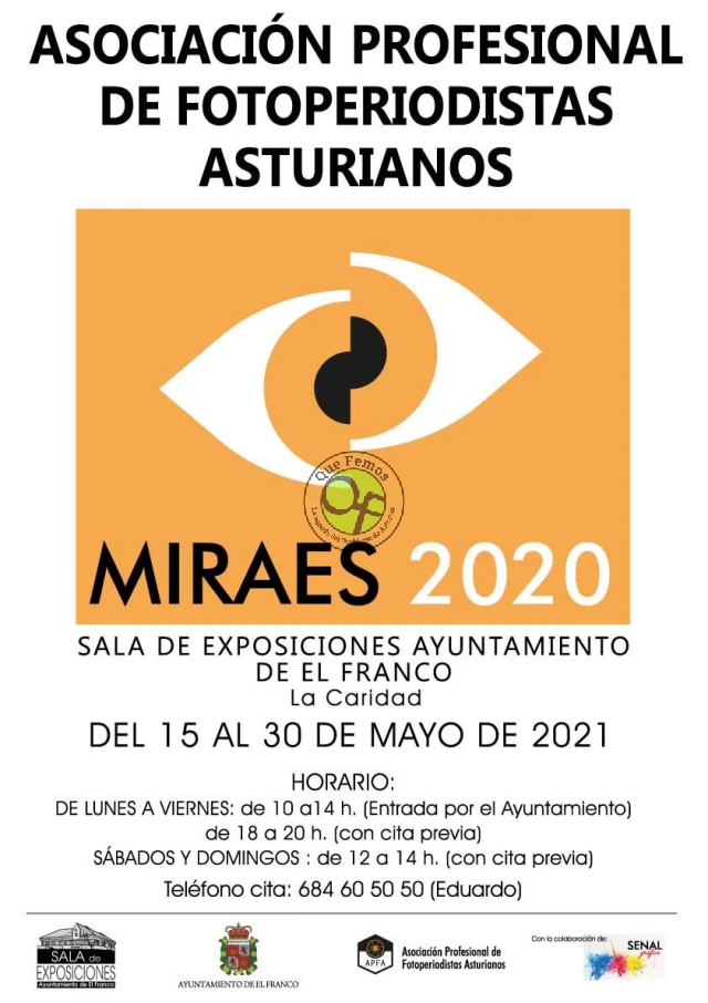 Exposición Miraes 2020 en El Franco