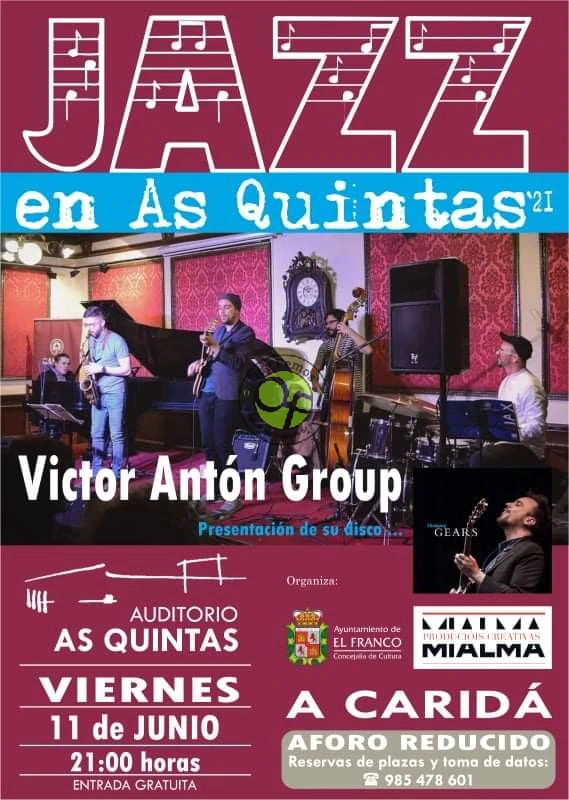 Víctor Antón Group presenta su último disco en As Quintas
