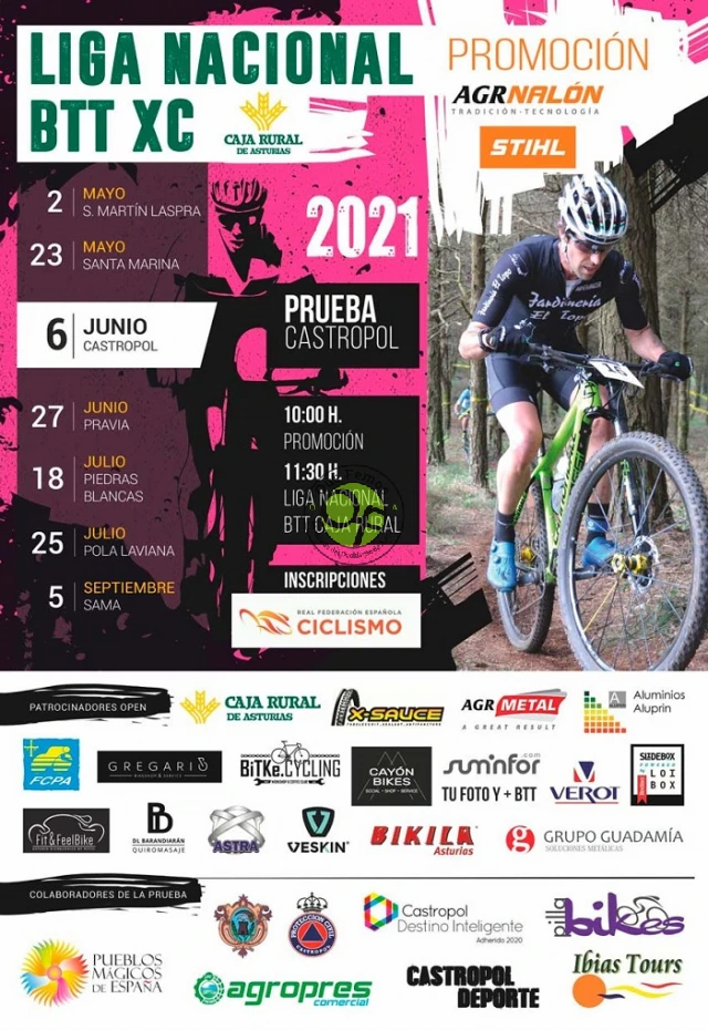 II Open BTT Ayuntamiento de Castropol de la Liga Nacional