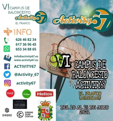 VI Campus de Balonesto Activity 67 de El Franco