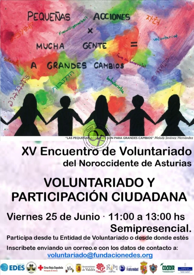 XV Encuentro de Voluntariado del Noroccidente de Asturias 2021