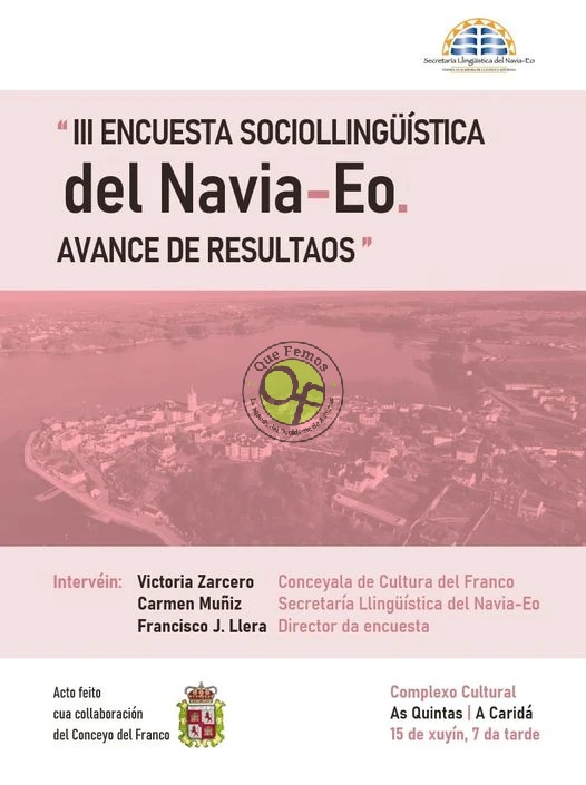 Presentación de avances de la III Encuenta Sociollingüística del Navia-Eo