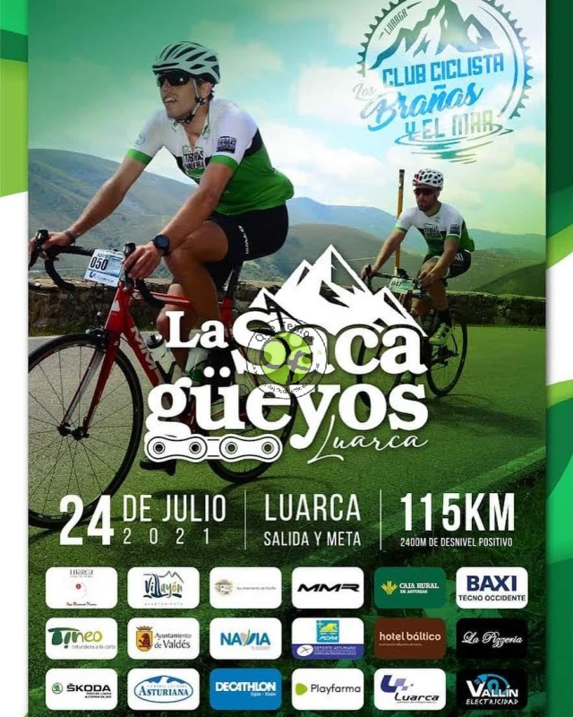 La Sacagüeyos 2021 de Luarca, todo un desafío para los amantes de la bicicleta