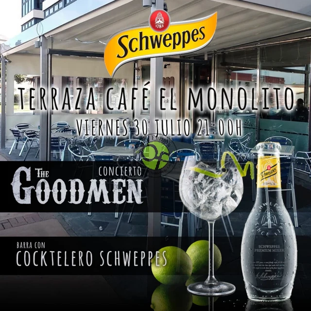 The Goodmen en concierto en Cafetería El Monolito de Navia