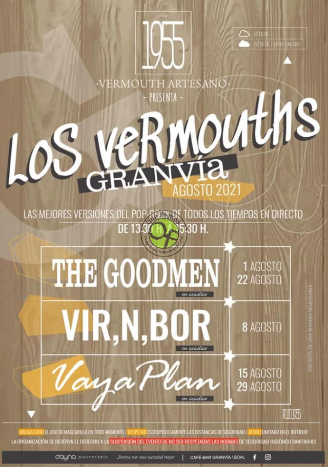 Los Vermouths del Gran Vía en Boal