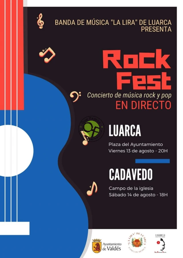 La Lira actúa en concierto en Luarca y Cadavedo con su Rock Fest
