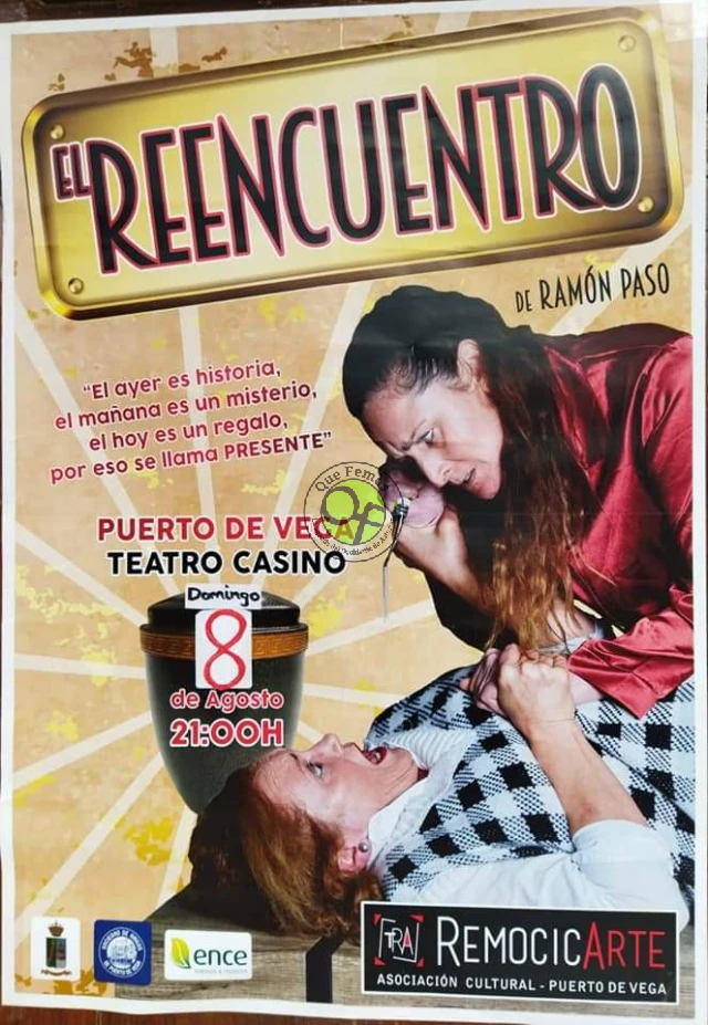 Teatro en Puerto de Vega: 