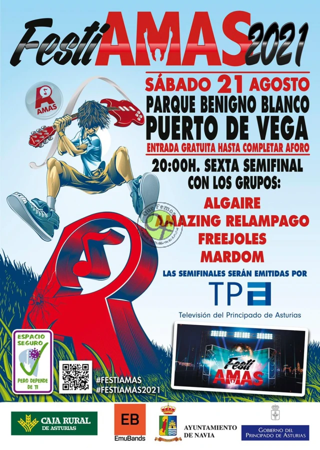 FestiAMAS 2021 en Puerto de Vega