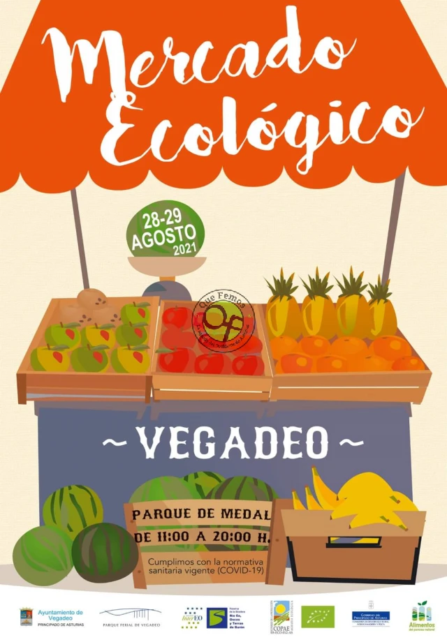 Mercado ecológico en Vegadeo