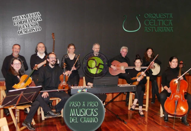 Concierto de Orquesta Céltica Asturiana en Cornellana