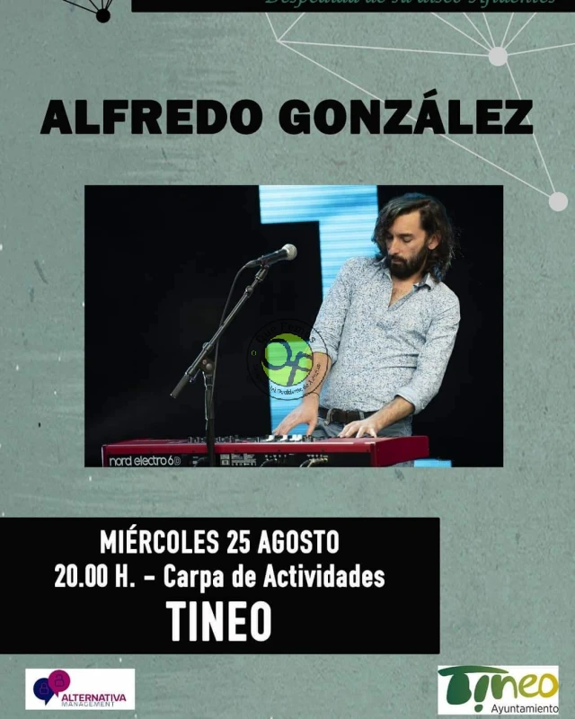 Concierto de Alfredo González en Tineo