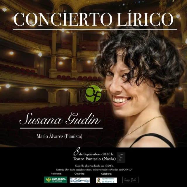 Susana Gudín protagoniza un gran concierto lírico en el Fantasio