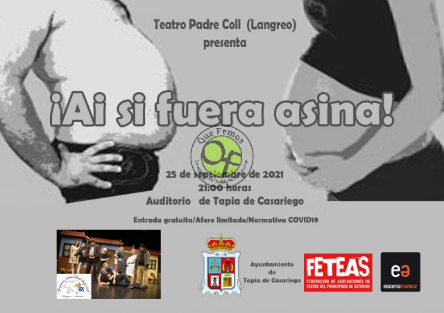Teatro Padre Coll presenta en Tapia: 