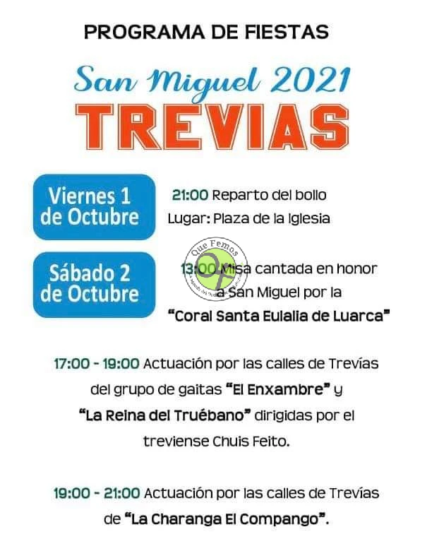 Fiestas de San Miguel 2021 en Trevías