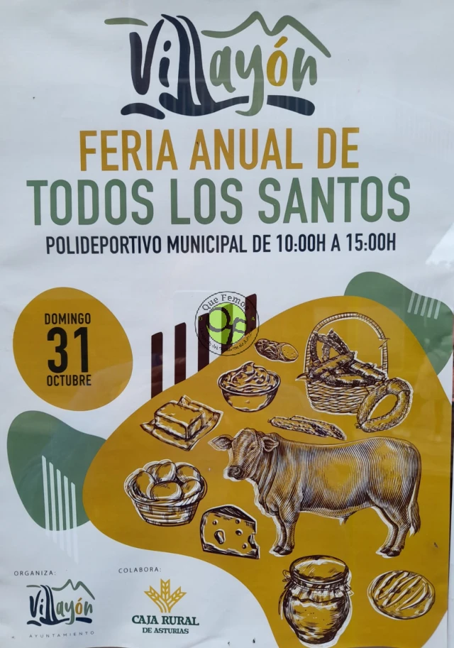 Feria de Todos los Santos 2021 en Villayón