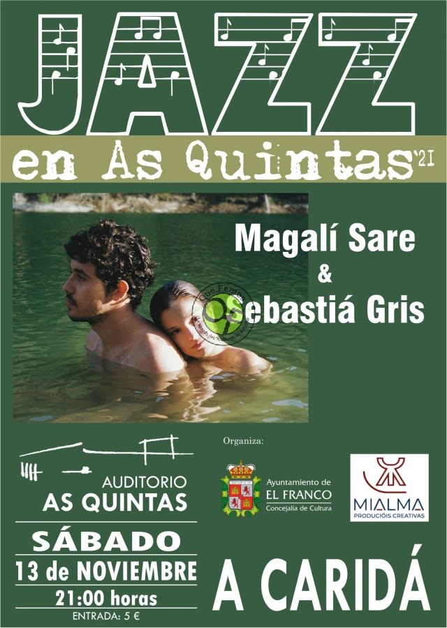 Magalí Sare & Sebastiá Gris protagonizan un concierto en As Quintas