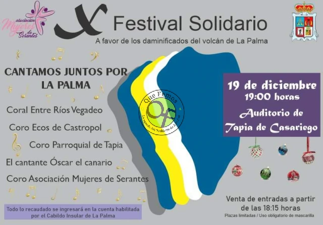 X Festival Solidario en Tapia por La Palma