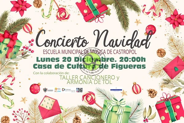 Concierto de Navidad de la Escuela de Música de Castropol (CANCELADO)