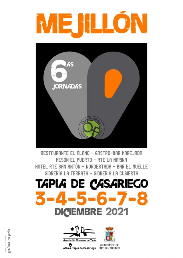 VI Jornadas del Mejillón 2021 en Tapia de Casariego