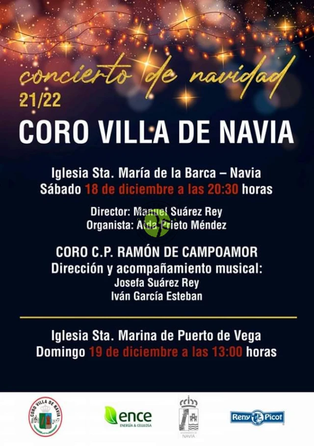 Concierto de Navidad del Coro Villa de Navia