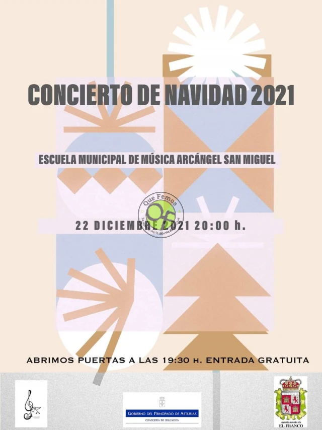Concierto de Navidad 2021 de la Escuela de Música Arcángel San Miguel