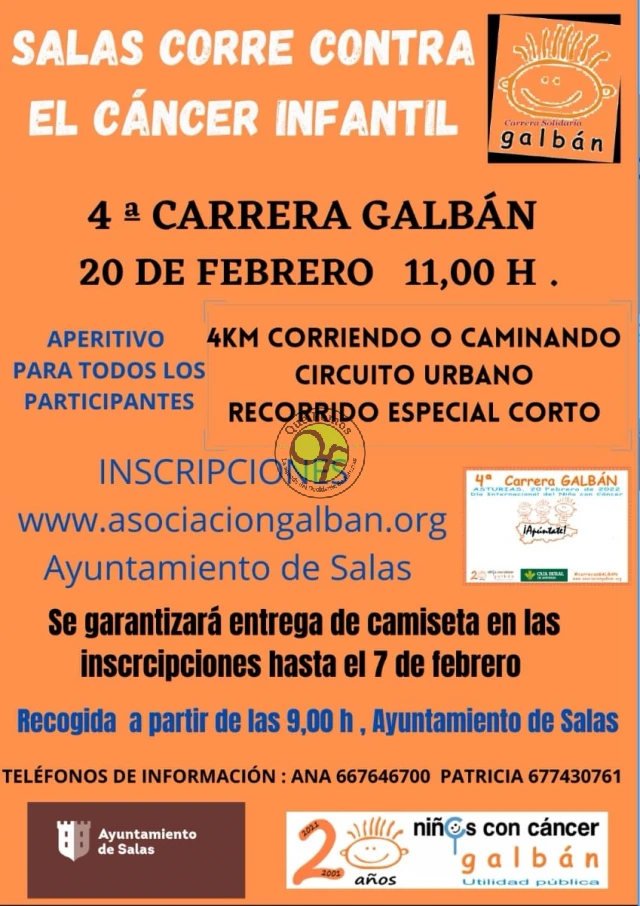 IV Carrera Galbán en Salas 2022