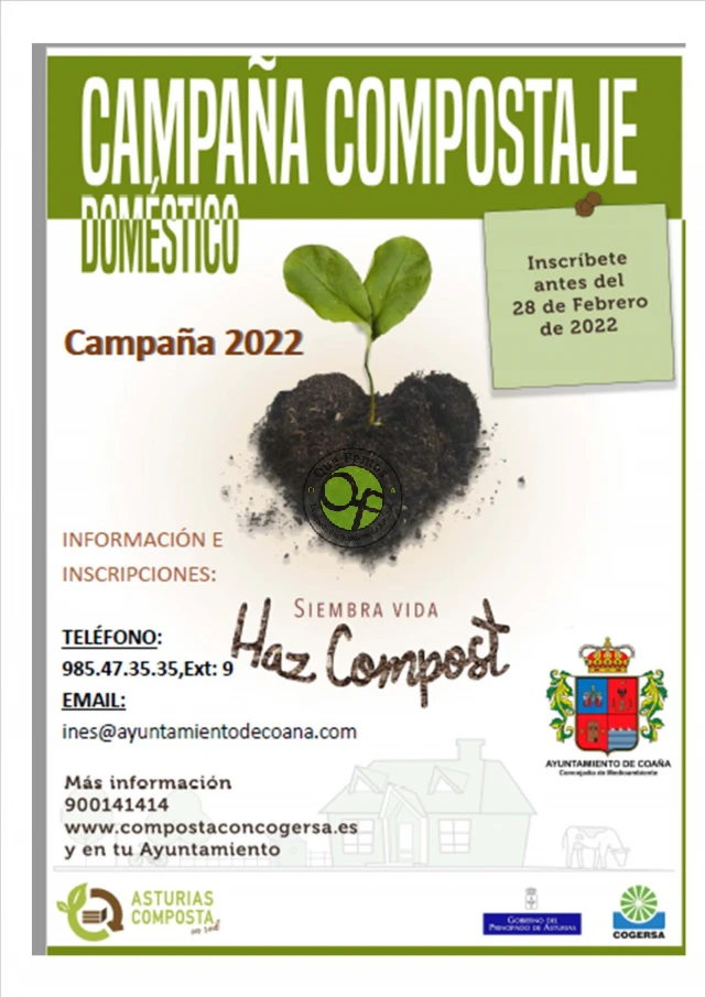 Campaña de compostaje doméstico en Coaña